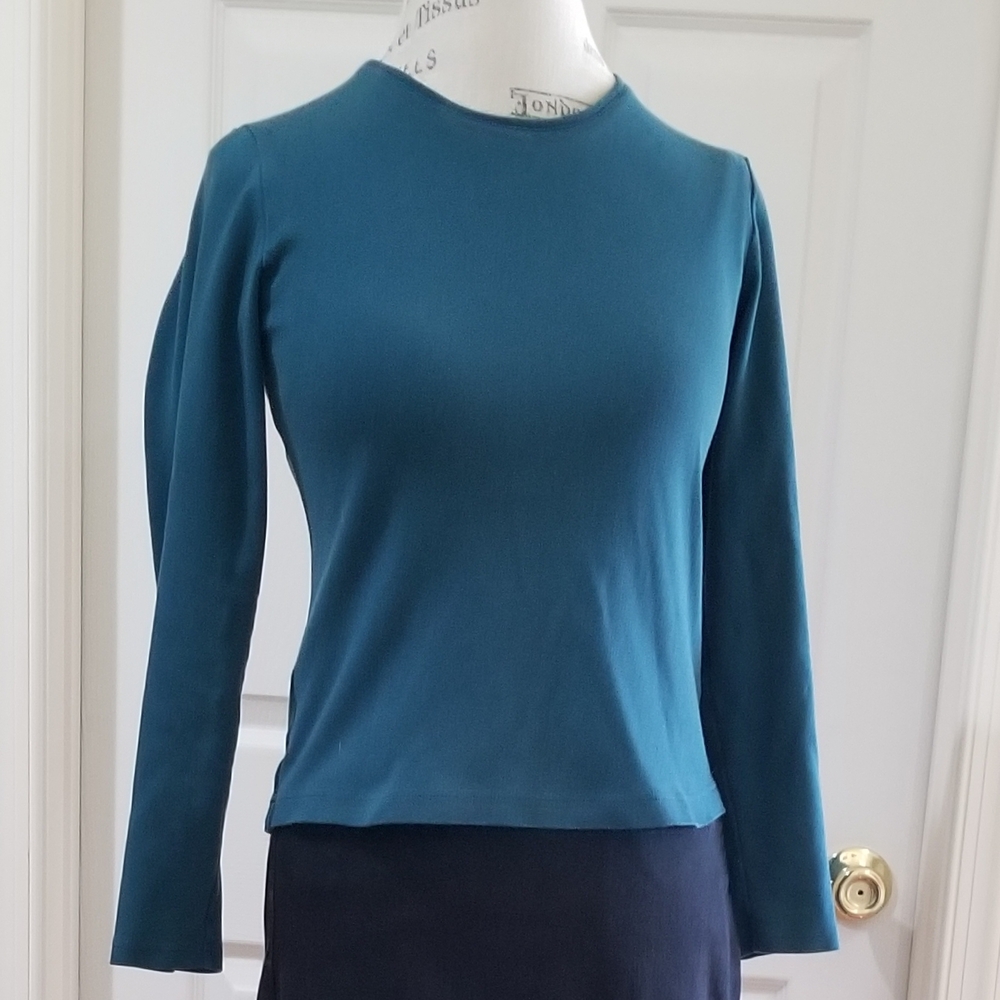 Ann Taylor Factory Store - Crew Neck, Long Sleeve Tee